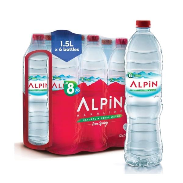Alpin Spring Water - 1.5 Liter x 6