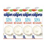 Alpro Soya Milk Drink, No Sugar - 1 Liter