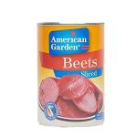 American Garden Sliced Beets, Easy Open Lid - 15 oz