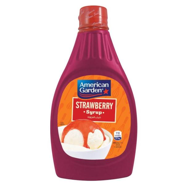 American Garden Strawberry Syrup - 22 oz