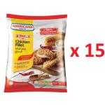 Americana Chicken Fillet (Zingz) Hot & Crunchy - 1 kg x 15