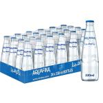 Aquafina Sparkling Water, Glass Bottle - 330 ml x 24