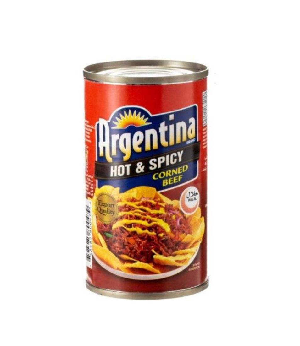 Argentina Corned Beef, Hot & Spicy - 175g