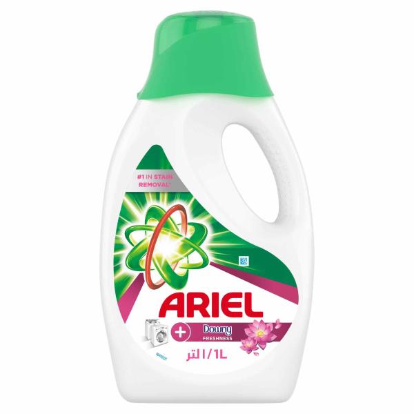 Ariel Automatic Liquid Gel with a Touch of Downy Freshness - 1 Liter