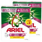 Ariel Fast Dissolving Laundry Detergent Powder, with Floral Breeze - 2.5 kg (Dual Pack)