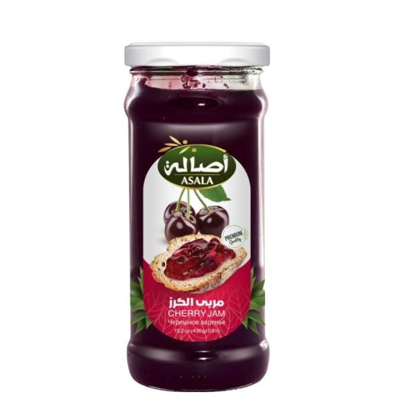 Asala Cherry Jam, Glass Bottle - 430g