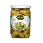 Asala Kalamata Green Olives (Jelet), Glass Bottle - 400g