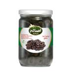 Asala Sliced Black Olive, Glass Bottle - 400g