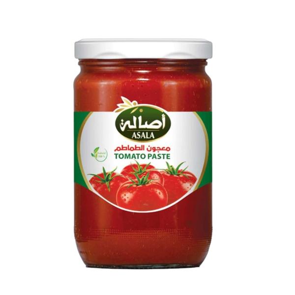 Asala Tomato Paste, Glass Bottle - 370g