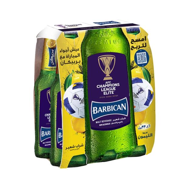Barbican Lemon Non-Alcoholic Malt Beverage - 330 ml x 6