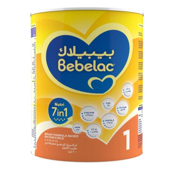 Bebelac Nutri 7in1 Infant Milk Formula from Birth to 6 months - 800g