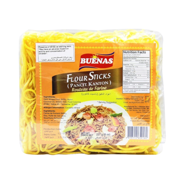 Buenas Chinese Noodles Pansit Canton - 227g