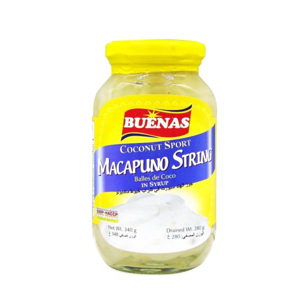 Buenas Coconut Sport, Macapuno Strings - 340g