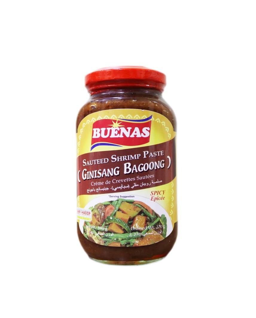 Buenas Sauteed Shrimp Paste, Regular - 340g