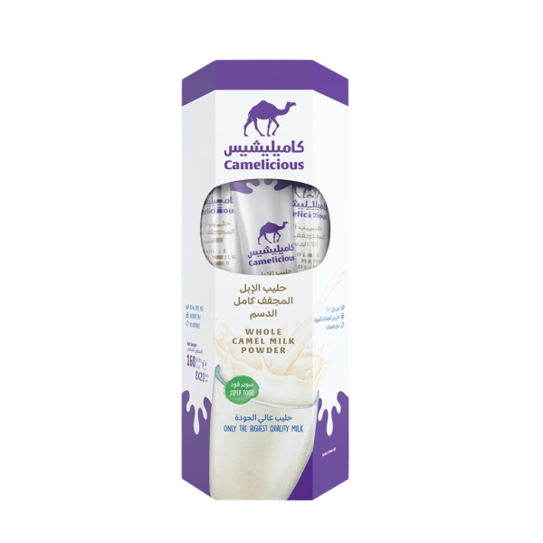 Camelicious Camel Milk Full Cream Powder - 20g x 8 sachet