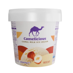 Camelicious Camel Milk Ice Cream, Hazelnut - 125 ml