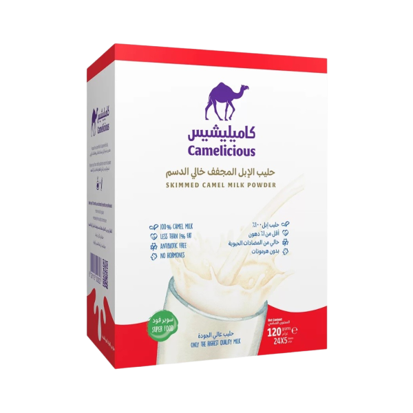 Camelicious Camel Milk Skimmed Powder - 5g x 24 sachet
