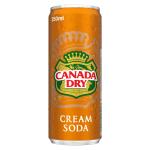 Canada Dry Cream Soda, Can - 250 ml