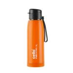 Cello Puro Steel X Cooper Water Bottle, Orange - 600 ml