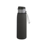 Cello Puro Steel X Volvo Water Bottle, Black - 600 ml