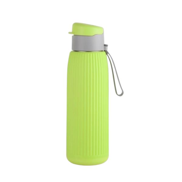 Cello Puro Steel X Volvo Water Bottle, Green - 600 ml