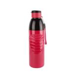 Cello Puro Steel X Zen Water Bottle, Red - 600 ml
