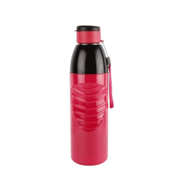 Cello Puro Steel X Zen Water Bottle, Red - 600 ml