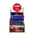 Cello Soft-Tip Ball Pen, Blue - Pack of 50
