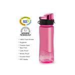 Cello Sportster Plastic Sports Bottle, Pink - 700 ml