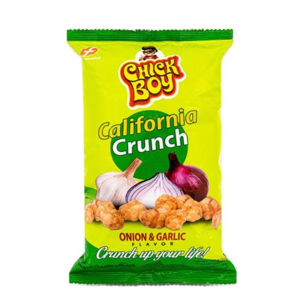 Chick Boy California Crunch, Onion & Garlic Flavor - 100g