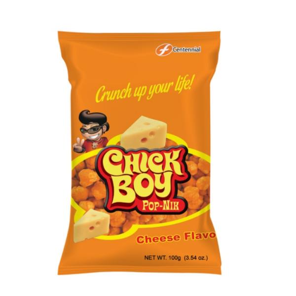 Chick Boy Pop-nik, Cheese Flavor - 100g
