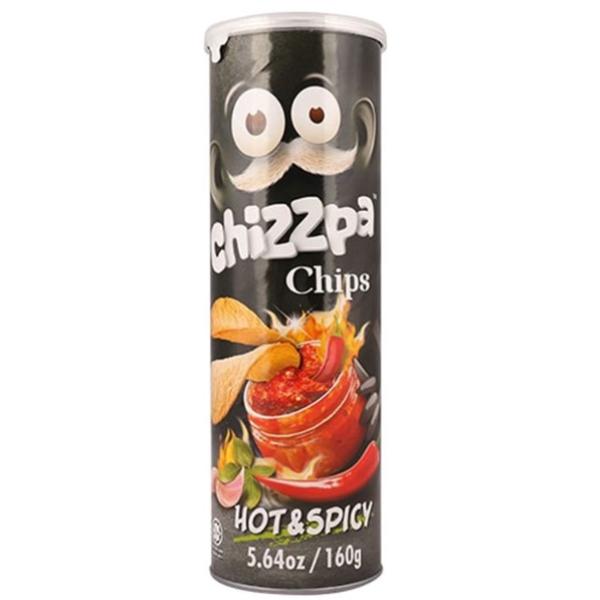 Chizzpa Crisps Hot and Spicy - 160g