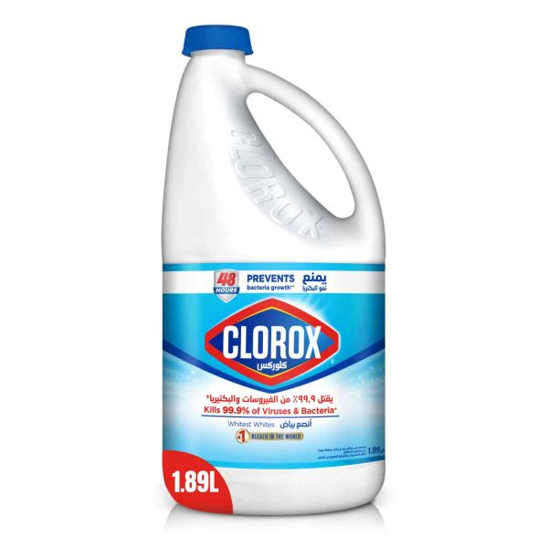 Clorox Bleach, Original - 1.89 Liter