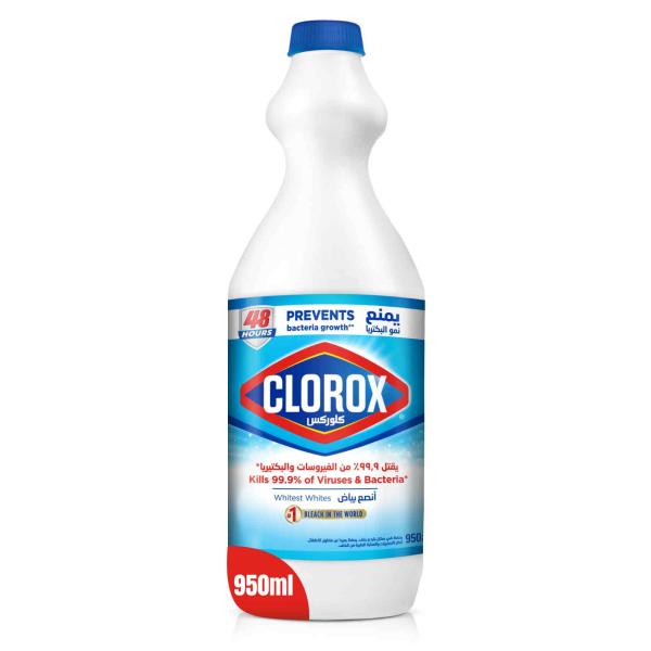 Clorox Bleach, Original - 950 ml