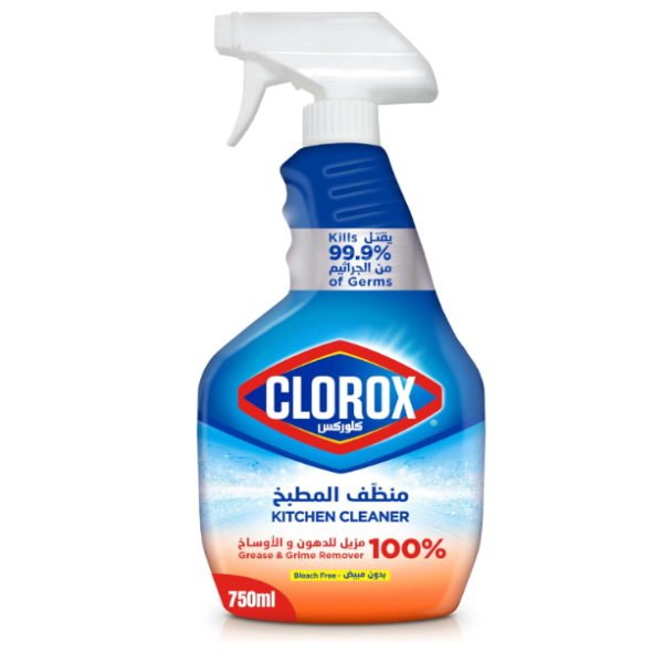 Clorox Kitchen Cleaner, Trigger Spray Bottle - 750 ml