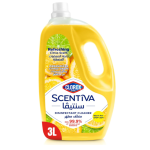 Clorox Scentiva Multipurpose Disinfectant Floor Cleaner, Madagascar Citrus - 3 Liter