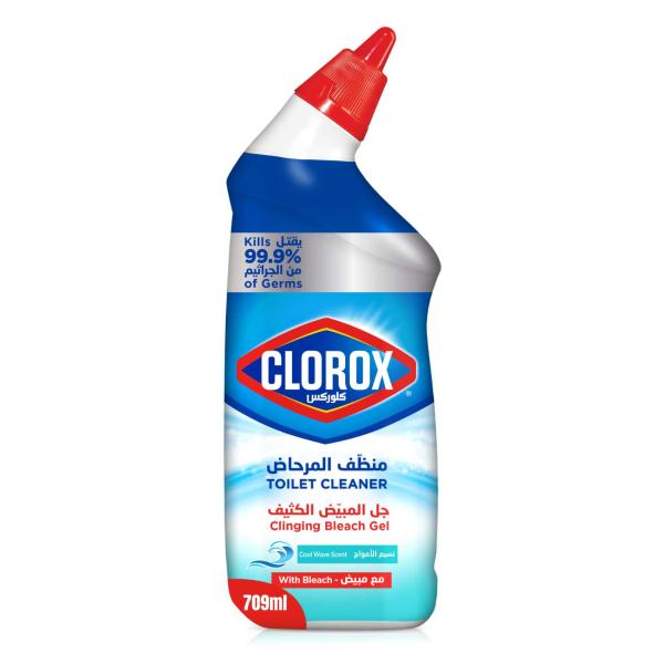 Clorox Toilet Bowl Cleaner Clinging Bleach - 709 ml