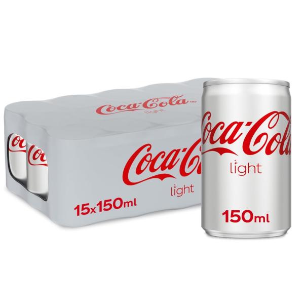 Coca-Cola Light, Can - 150 ml x 15