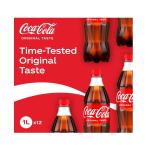Coca-Cola Regular, PET Bottle - 1 Liter x 12