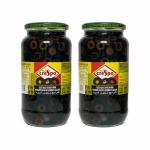 Crespo Sliced Black Olives, Jar - 890g