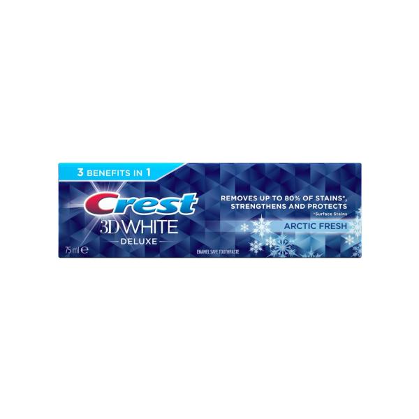 Crest 3D White Deluxe Arctic Fresh Toothpaste - 75 ml