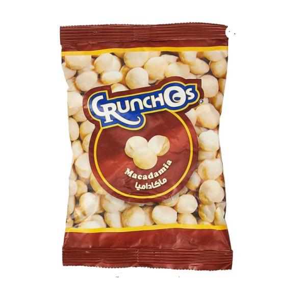 Crunchos Macadamia Salted, Pouch - 100g