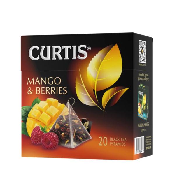 Curtis Mango and Berries, Black Tea - 20 Pyramid Tea Bags