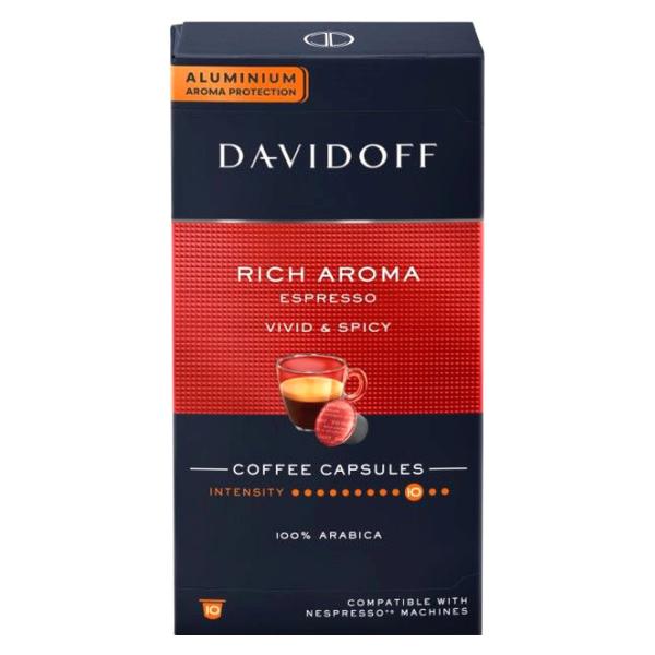 Davidoff Rich Aroma, Coffee Capsules - 5.5g