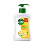 Dettol Fresh Liquid Hand Wash Soap Pump, Citrus & Orange Blossom Scent - 200 ml