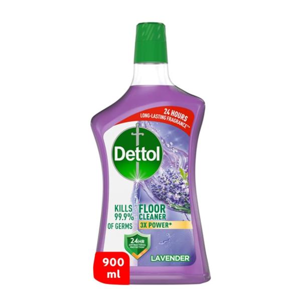 Dettol Lavender Antibacterial Power Floor Cleaner - 900 ml