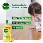 Dettol Lemon Antibacterial Power Floor Cleaner - 900 ml