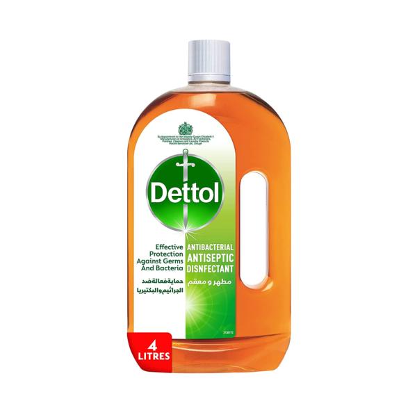 Dettol Liquid Antiseptic Disinfectant - 4 Liter