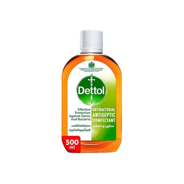 Dettol Liquid Antiseptic Disinfectant, Green - 500 ml