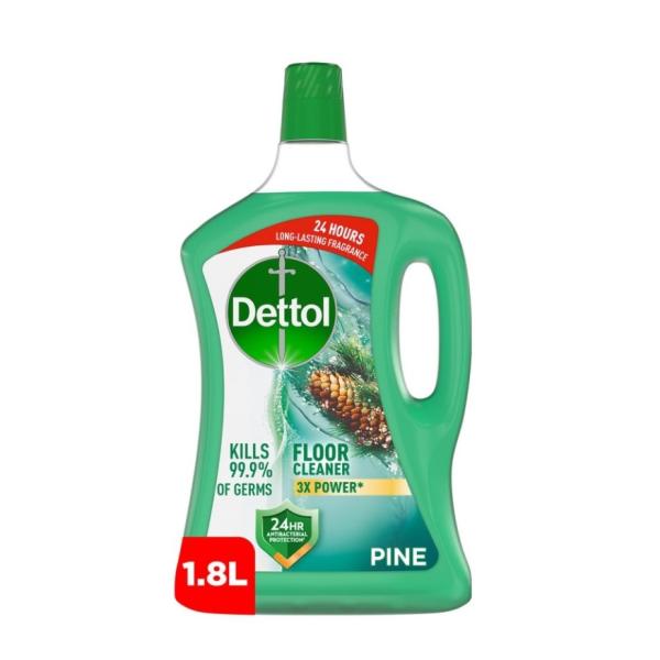 Dettol Pine Antibacterial Power Floor Cleaner - 1.8 Liter